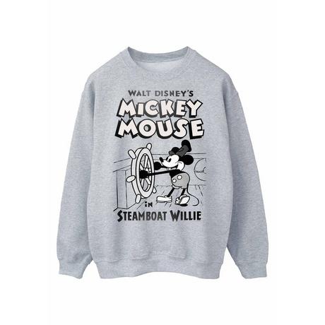 Disney  Mickey Mouse Steamboat Willie Sweatshirt 