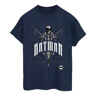 BATMAN Skeleton Logo Boyfriend T-Shirt  