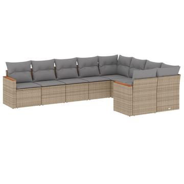 Garten sofagarnitur poly-rattan