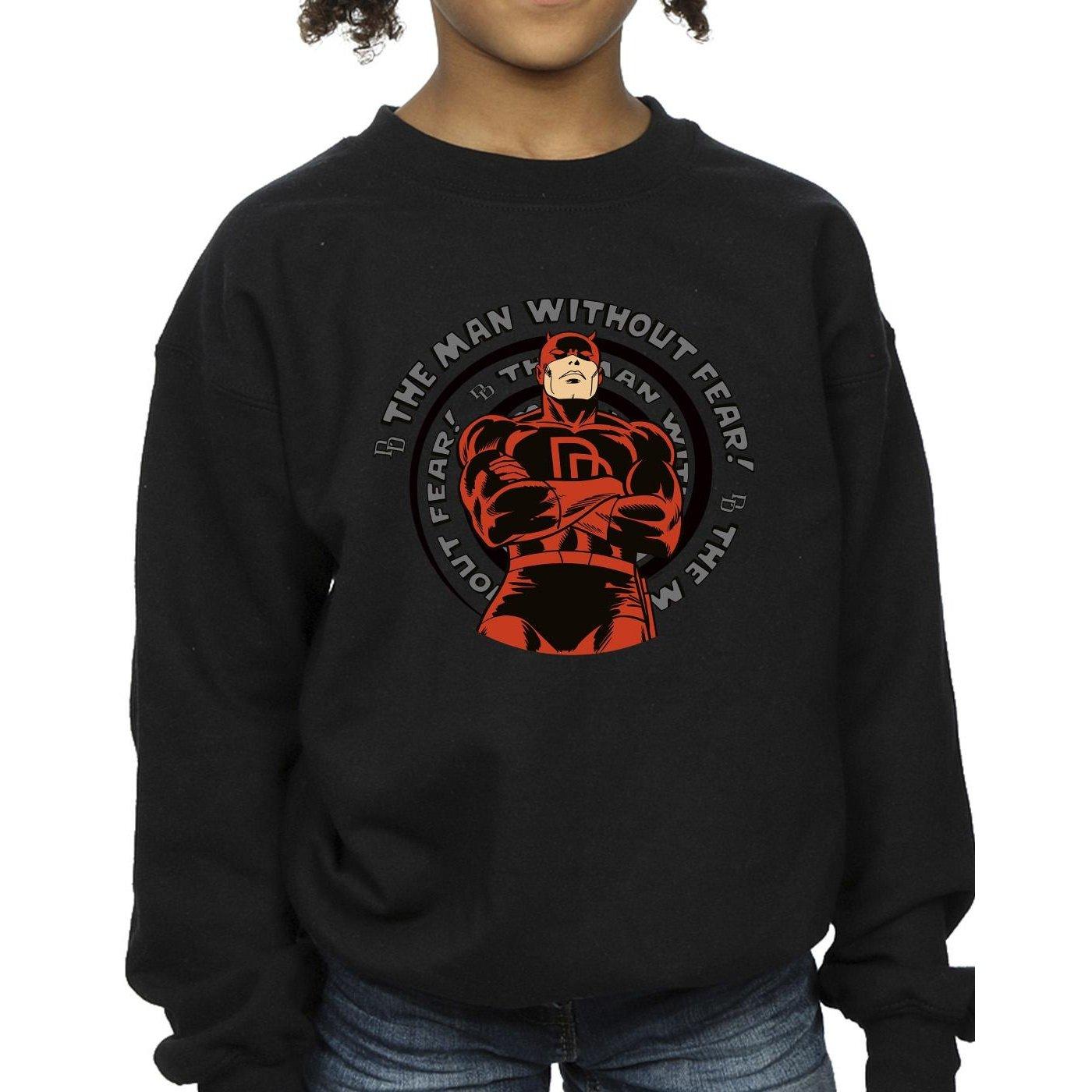 MARVEL  Comics Daredevil Spiral Sweatshirt 