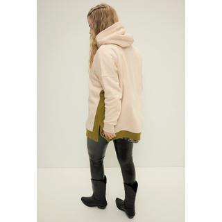 Studio Untold  Hoodie, oversized, zweifarbig, Kapuze 