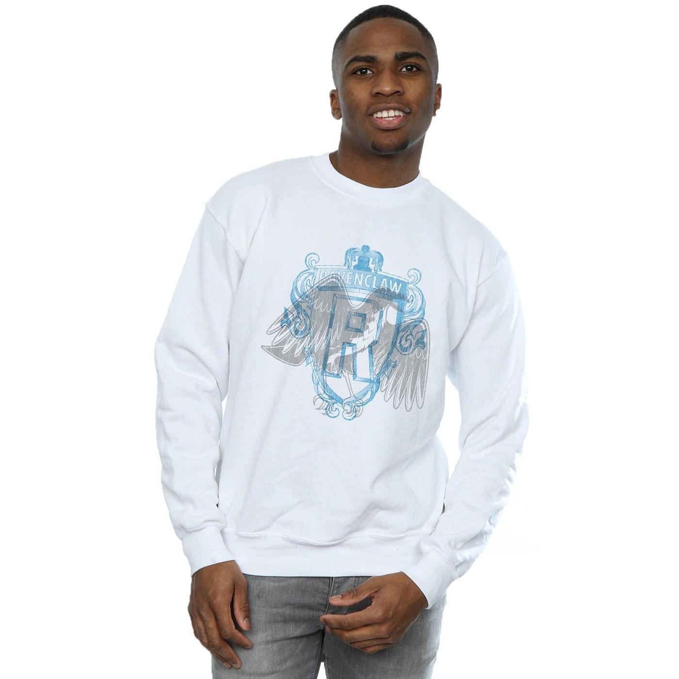 Harry Potter Ravenclaw Bedrucktes Regular Fit Sweatshirt  