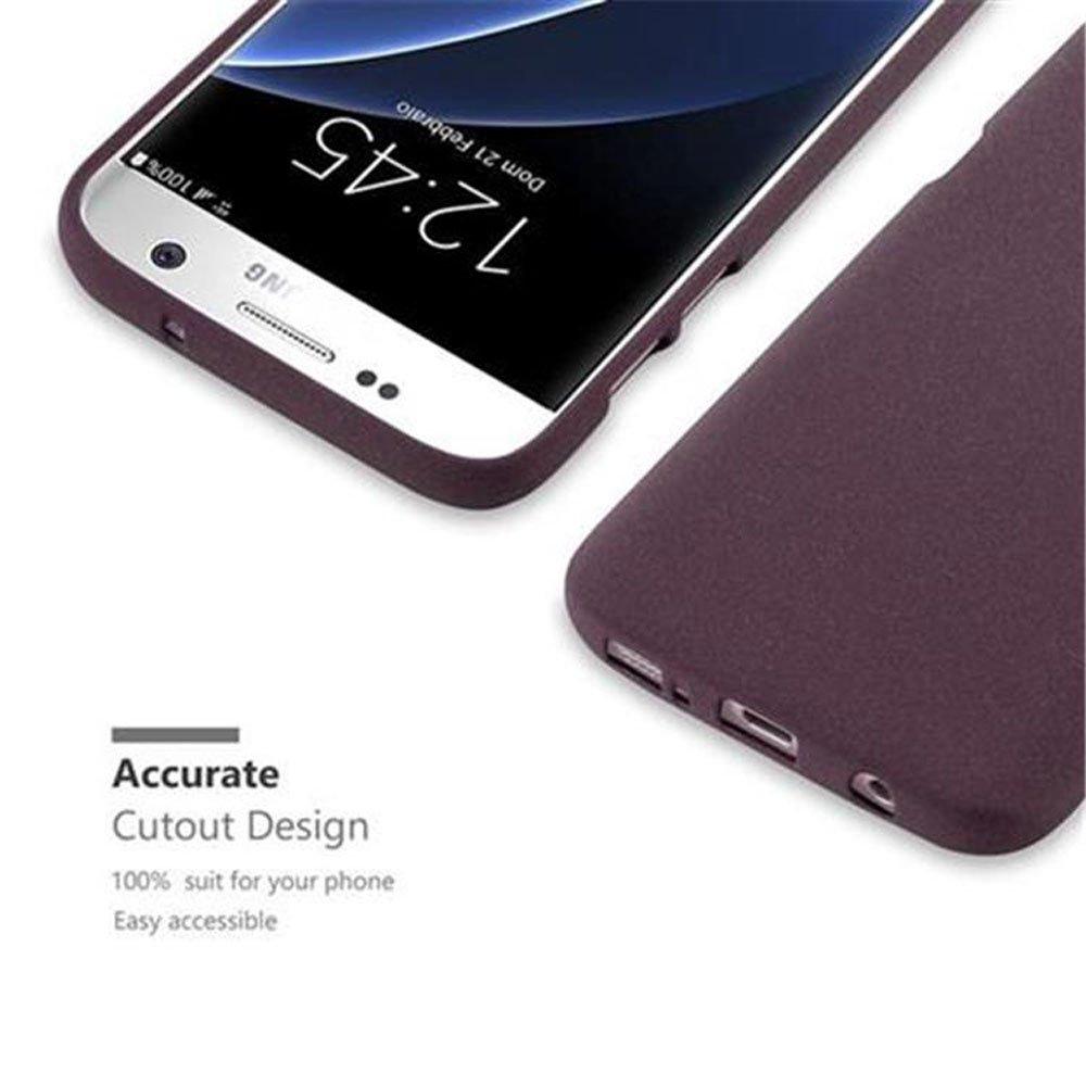 Cadorabo  Housse compatible avec Samsung Galaxy S7 - Coque de protection en silicone TPU flexible 