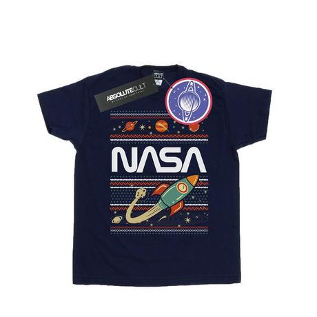 Nasa Ugly Christmas Sweater Style T-Shirt  