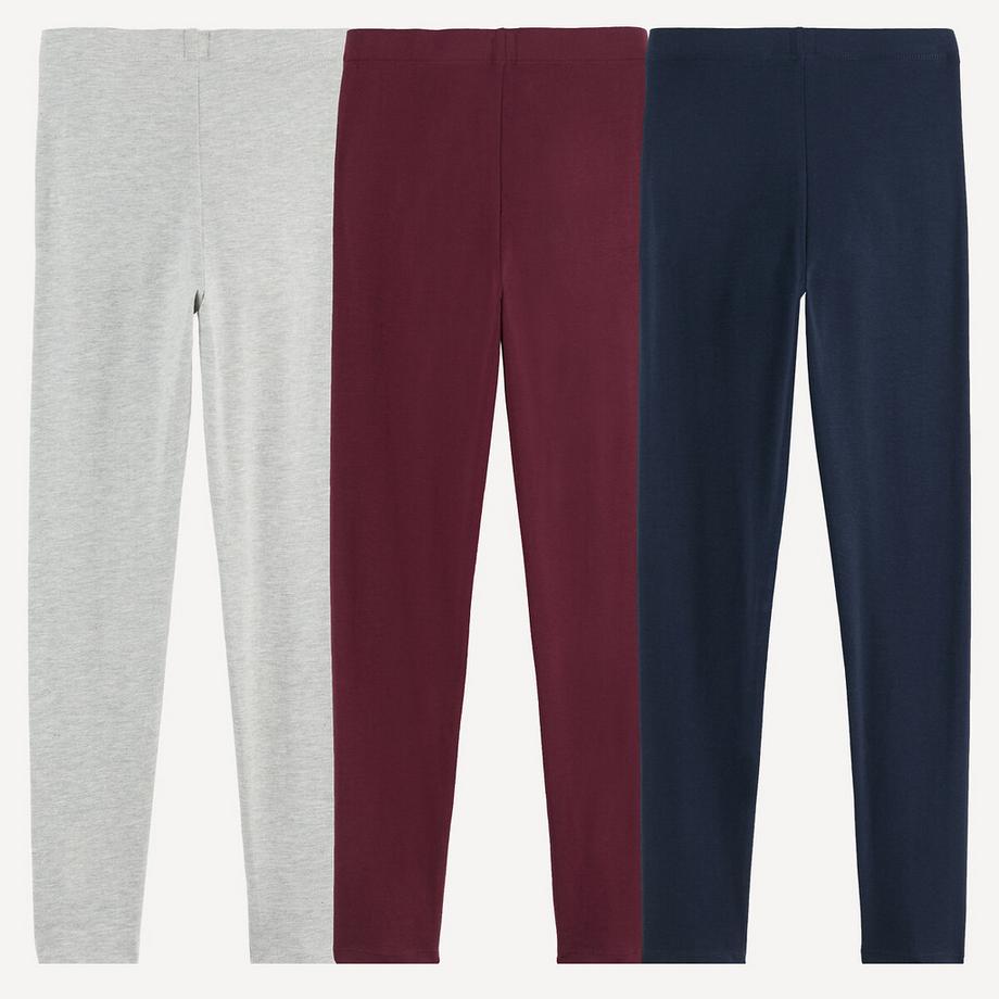 La Redoute Collections  Lot de 3 leggings 