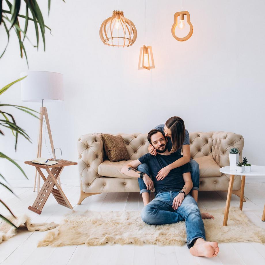 B2X Tavolino pieghevole in noce  