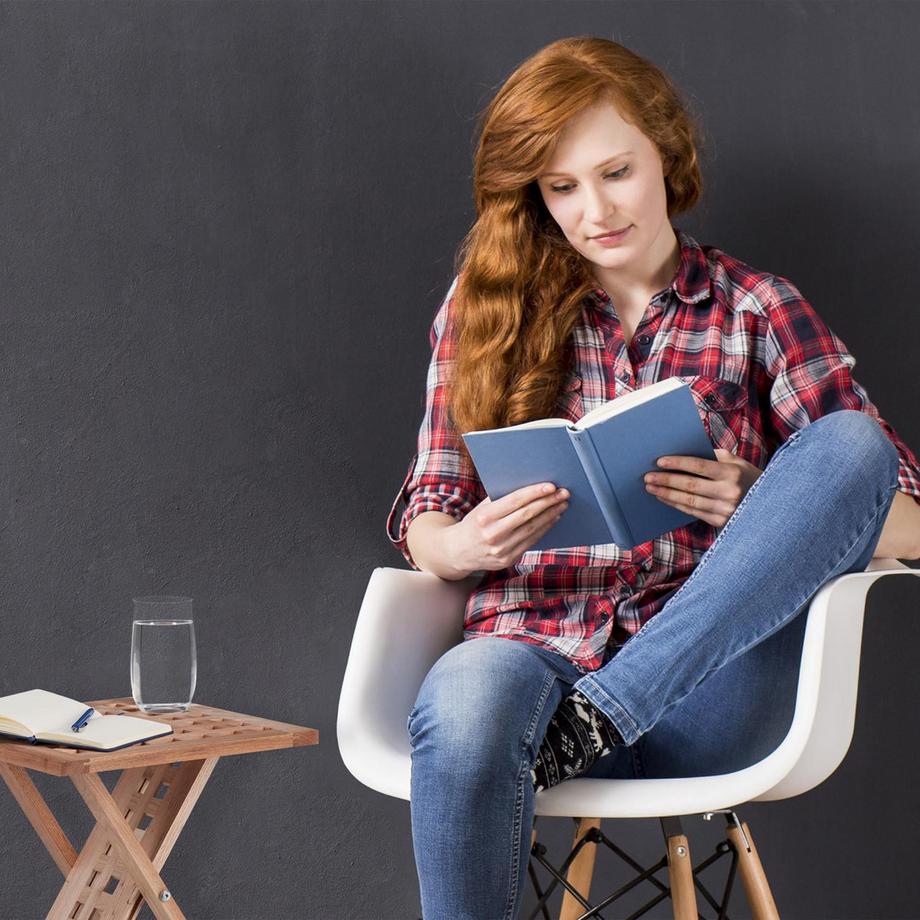 B2X Tavolino pieghevole in noce  