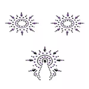 Gloria Set Black and Purple