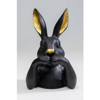 KARE Design Figurine décorative Sweet Rabbit noir 23  