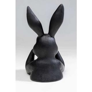 KARE Design Statuetta decorativa Sweet Rabbit nero 23  