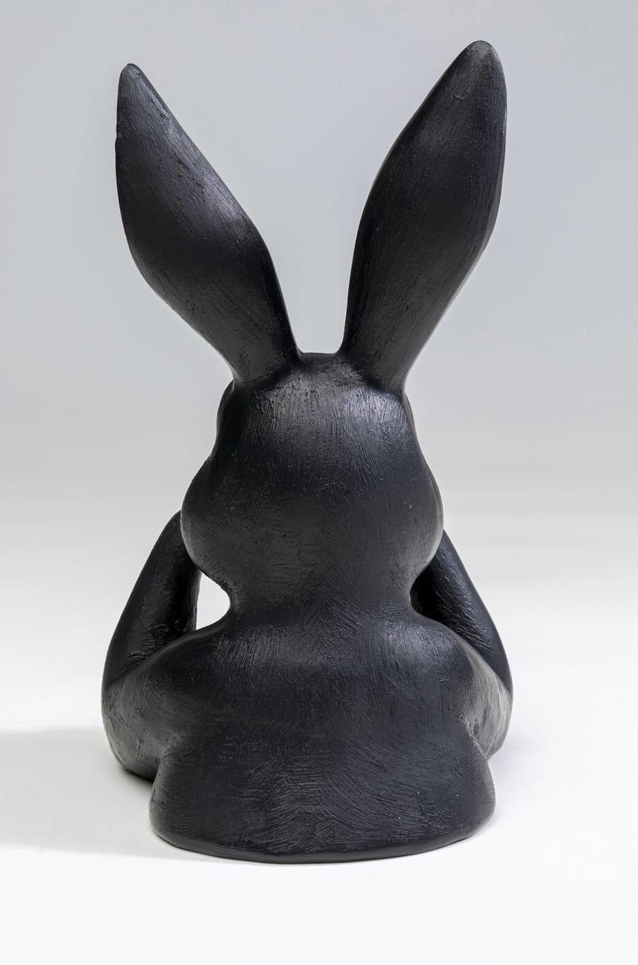 KARE Design Figura decorativa Dolce Coniglio nero 23  