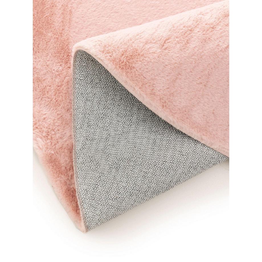 Benuta Kunstfellteppich Furry Rosa  