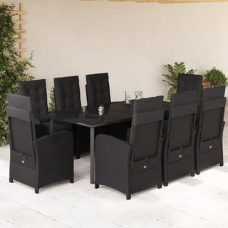 VidaXL set da pranzo da giardino Polirattan  