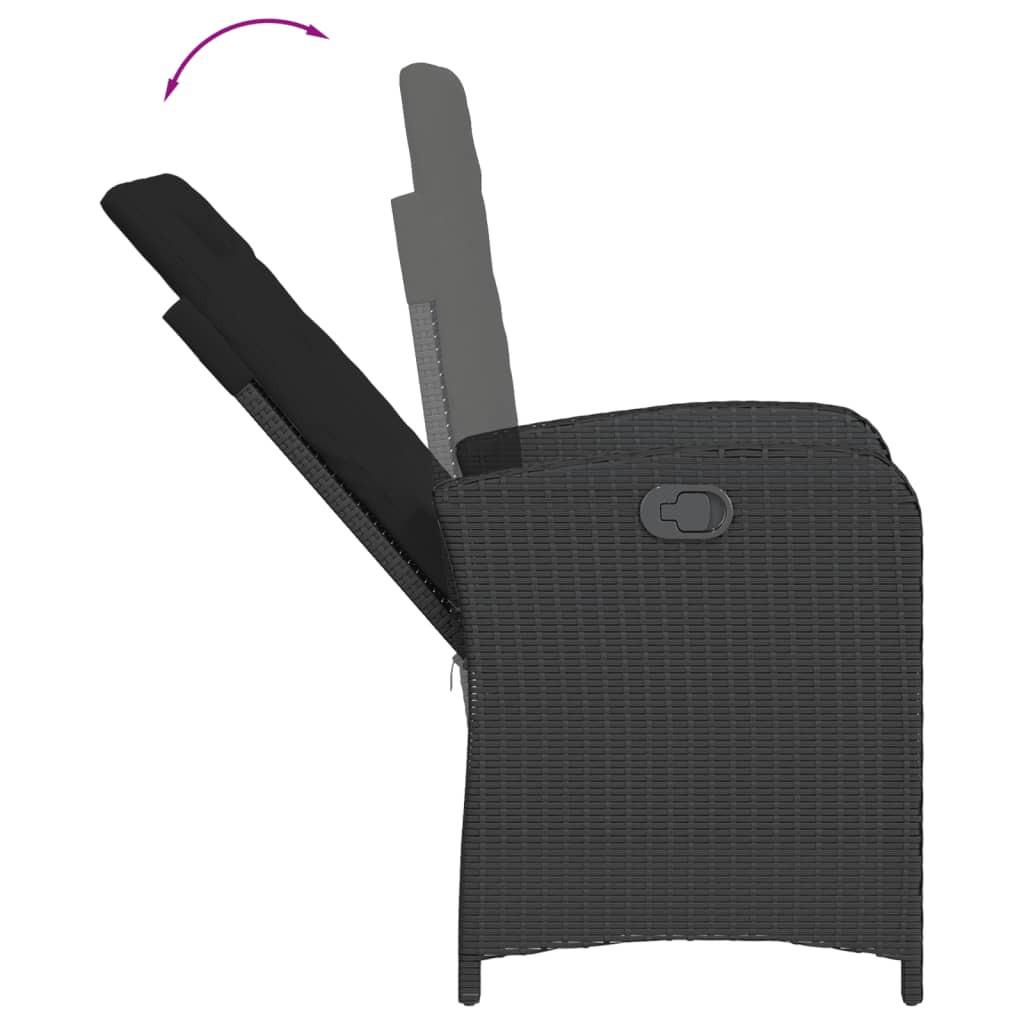 VidaXL set da pranzo da giardino Polirattan  