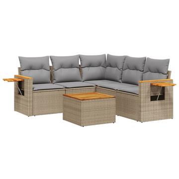 Garten sofagarnitur poly-rattan