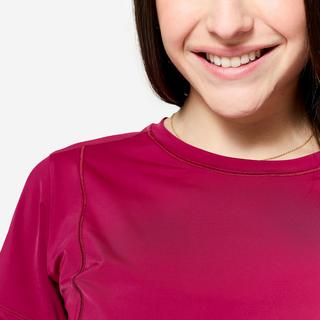 DOMYOS  T-Shirt  dehnbar und atmungsaktiv Polyamid 