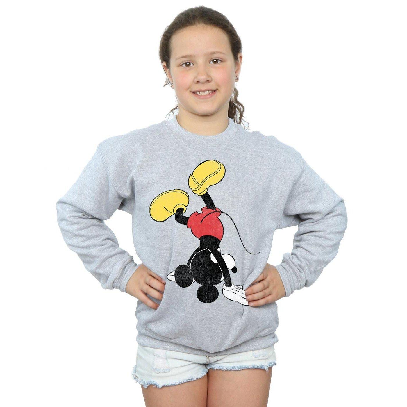 Disney  Mickey Mouse Upside Down Sweatshirt 