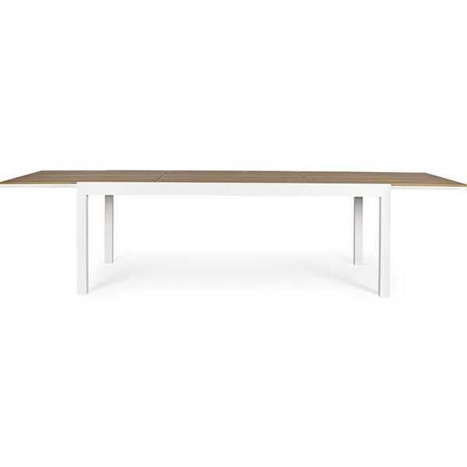 mutoni Garten Ausziehtisch Elias 200-300x95 weiss  