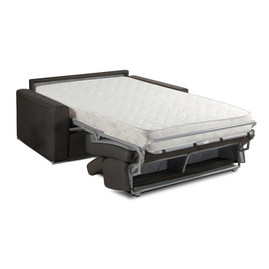 LINEA SOFA Canapé 2 places conible express en tissu VIZIR Couchage Matelas  