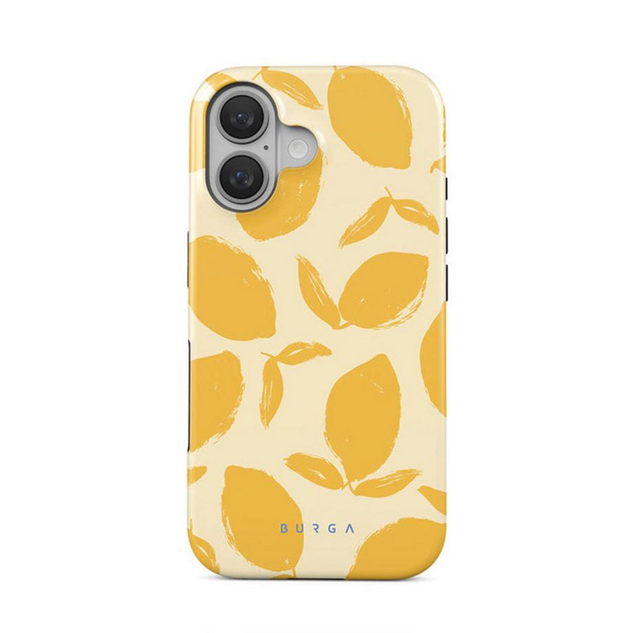Burga  Coque pour iPhone 16 Plus MagSafe Lemon Tart 