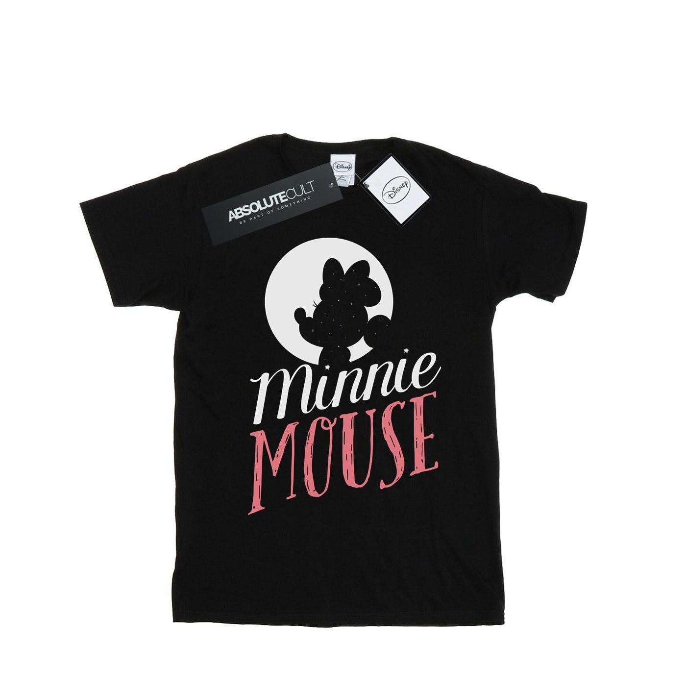 Disney  Tshirt MINNIE MOUSE MOON SILHOUETTE 