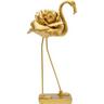KARE Design Deko Figur Rose Flamingo gold 42  
