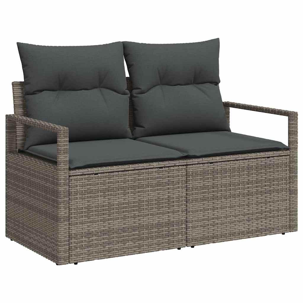 VidaXL Mobilier de jardin poly rattan  
