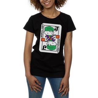 DC COMICS The Joker Carte à Jouer T-Shirt  