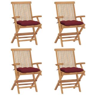 VidaXL sedia da giardino Teak riciclato  