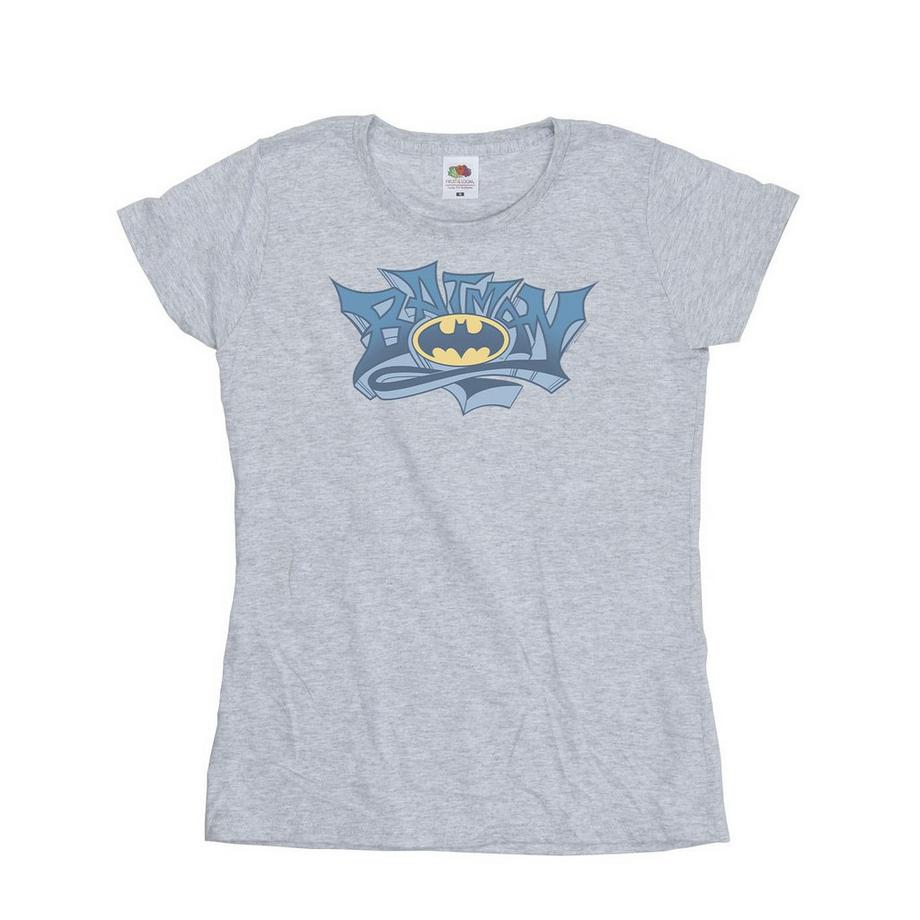 DC COMICS T-shirt imprimé logo Batman  