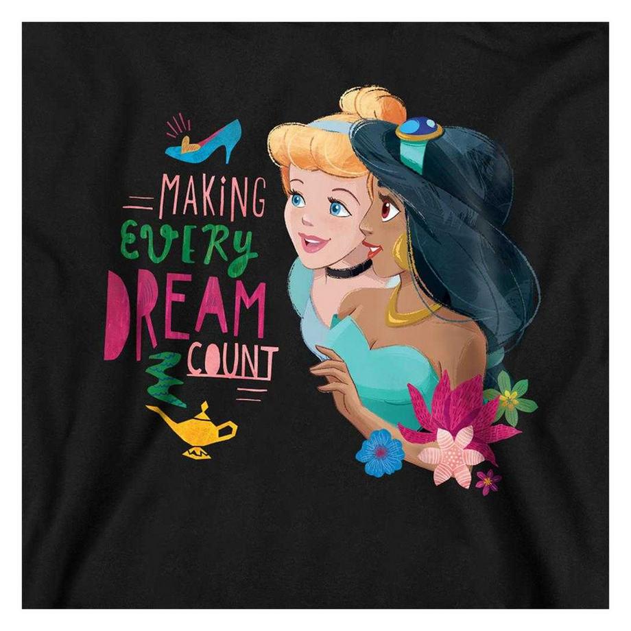 Disney PRINCESS  Sweat À Capuche Motif Cendrillon Et Jasmine Making Every Dream Count 