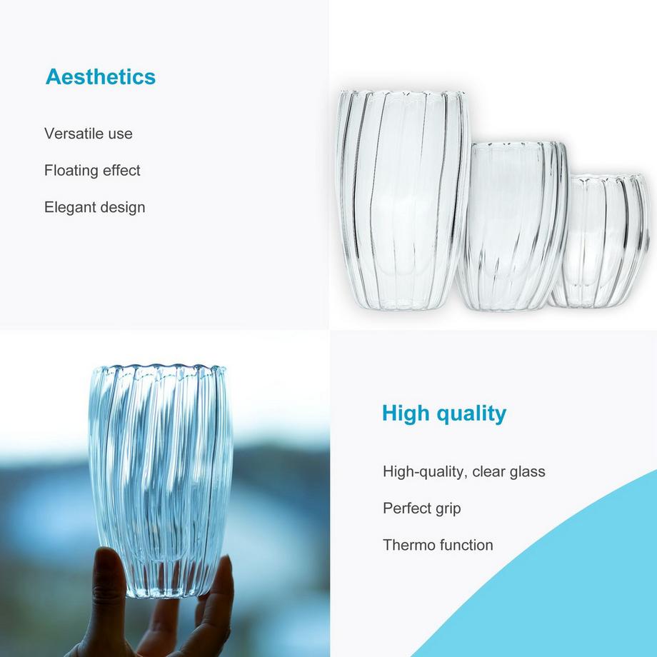 Intirilife verre thermique à double paroi  