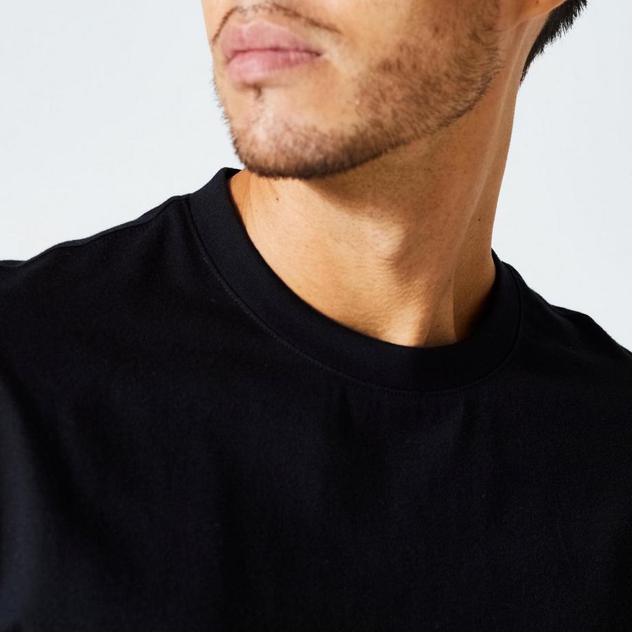 DOMYOS  T-shirt fitness uomo regular fit cotone 