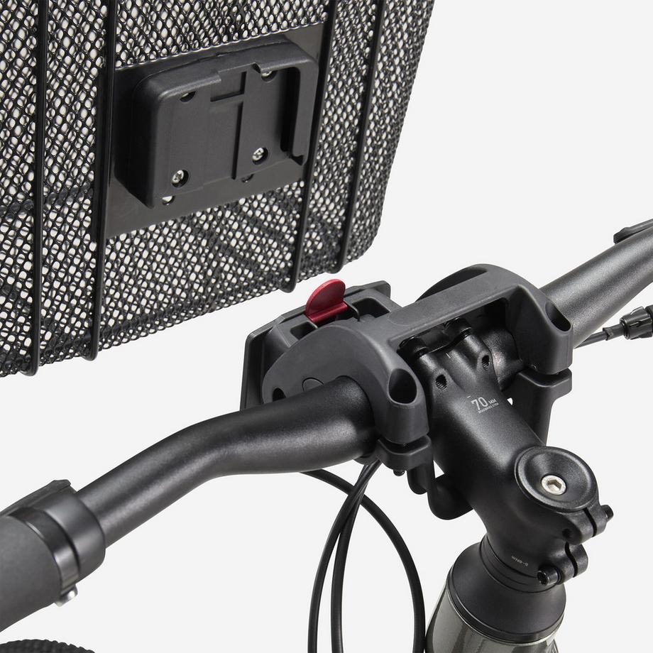 B’TWIN  Panier vélo avant fixation guidon métal 