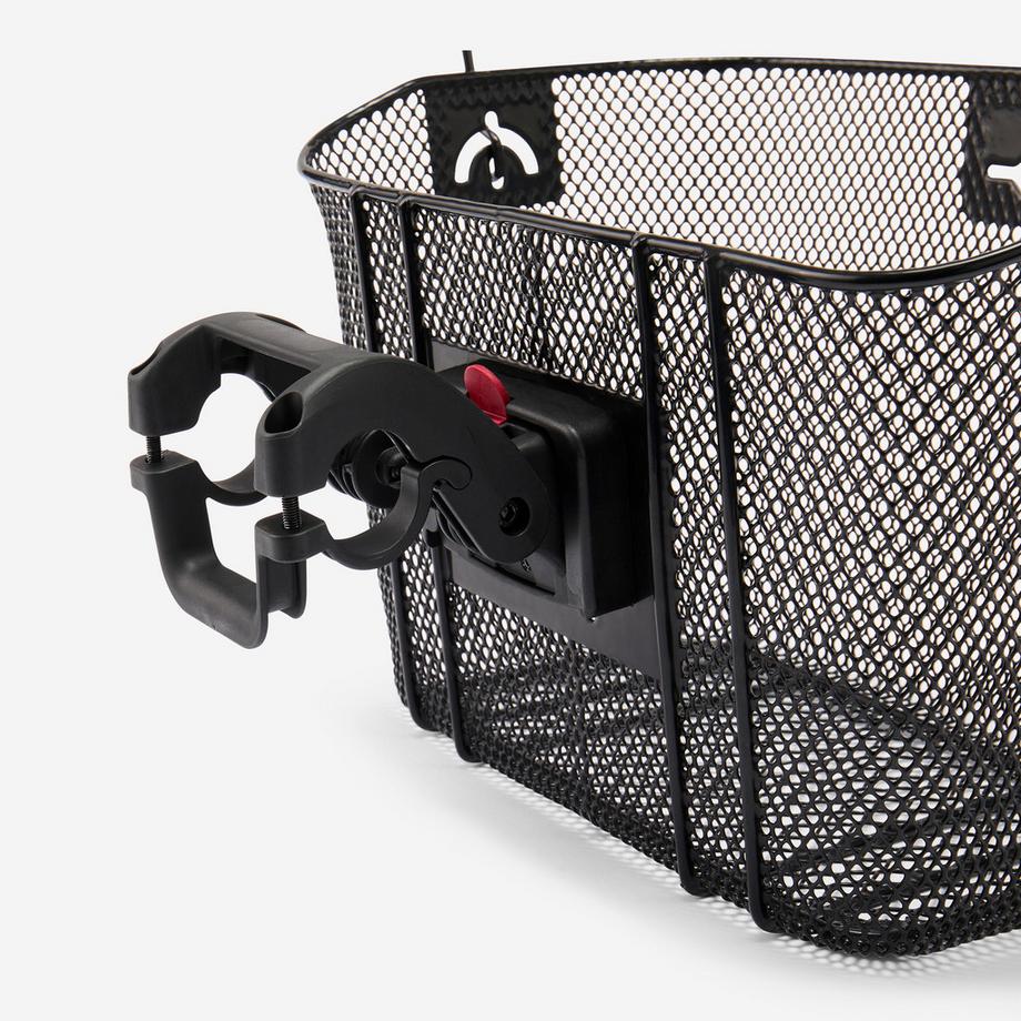 B’TWIN  Panier vélo avant fixation guidon métal 