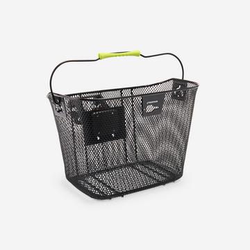 Panier vélo avant fixation guidon métal