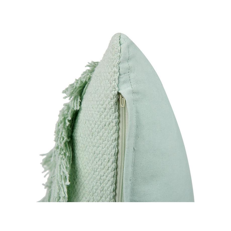 Beliani Dekokissen 2er Set aus Baumwolle Boho BACOPA  