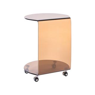 Beliani Tavolino en Vetro temperato Minimalista MINTO  