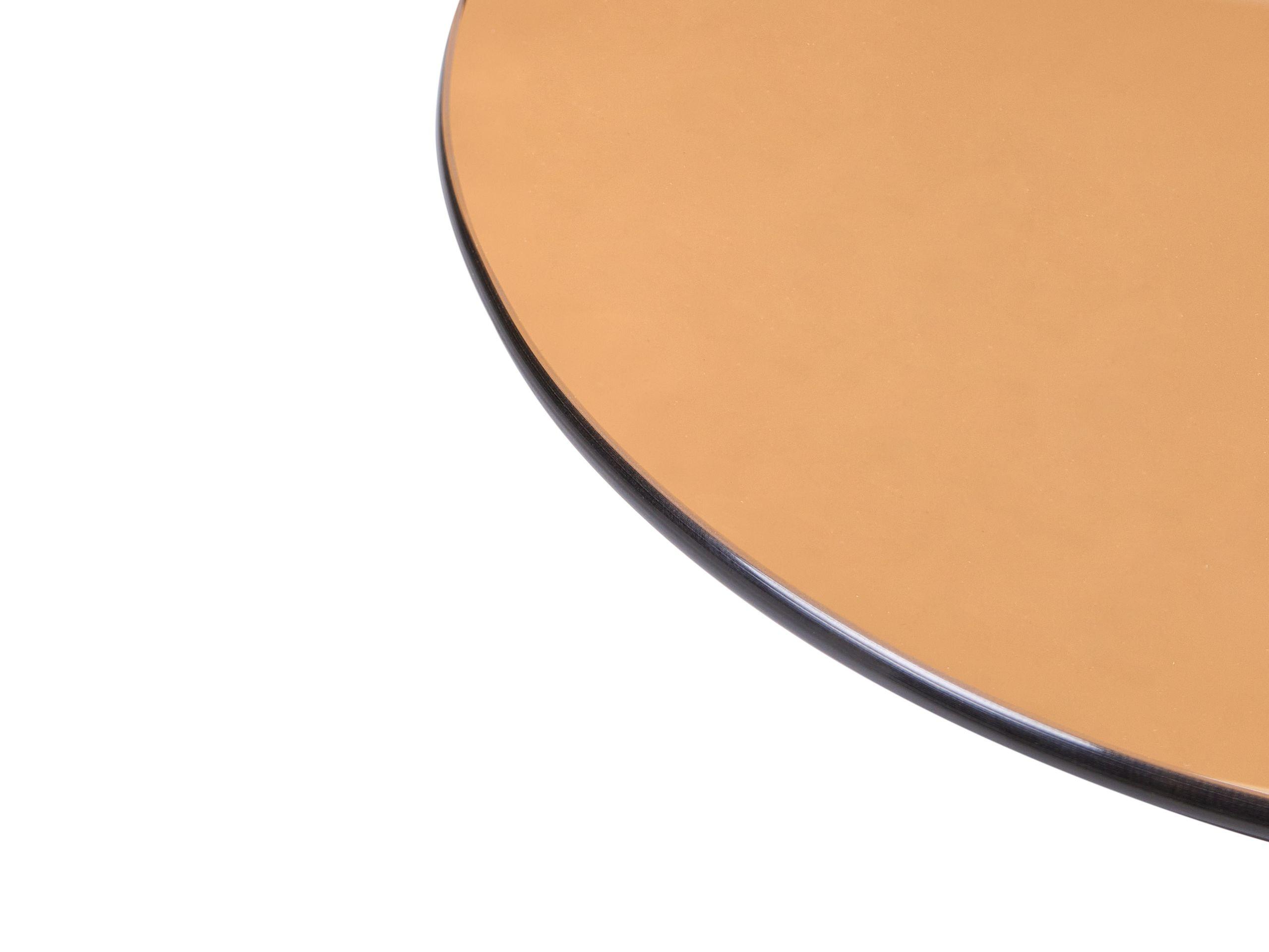 Beliani Tavolino en Vetro temperato Minimalista MINTO  