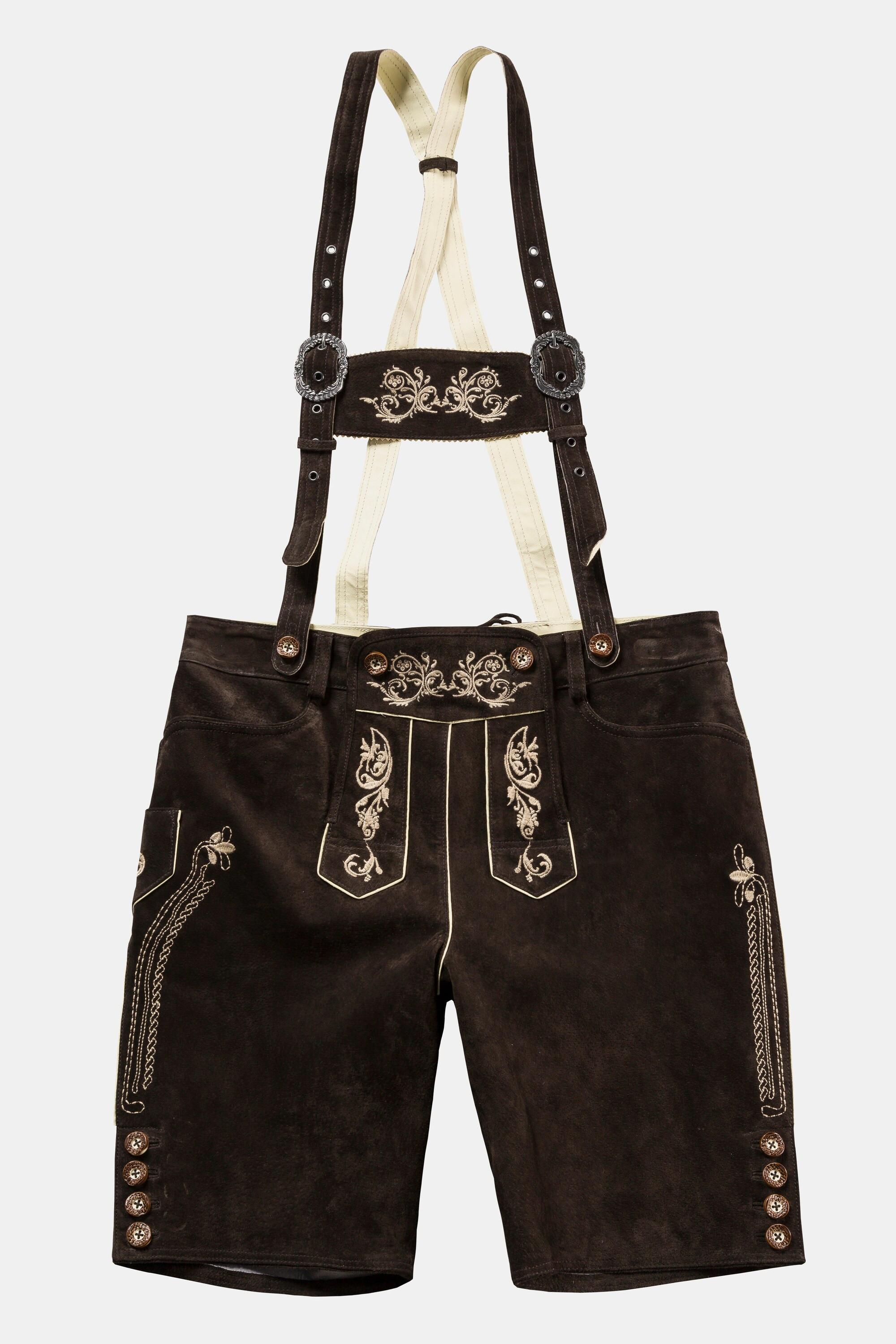 JP1880 Lederhosen Vera Pelle Ricami  