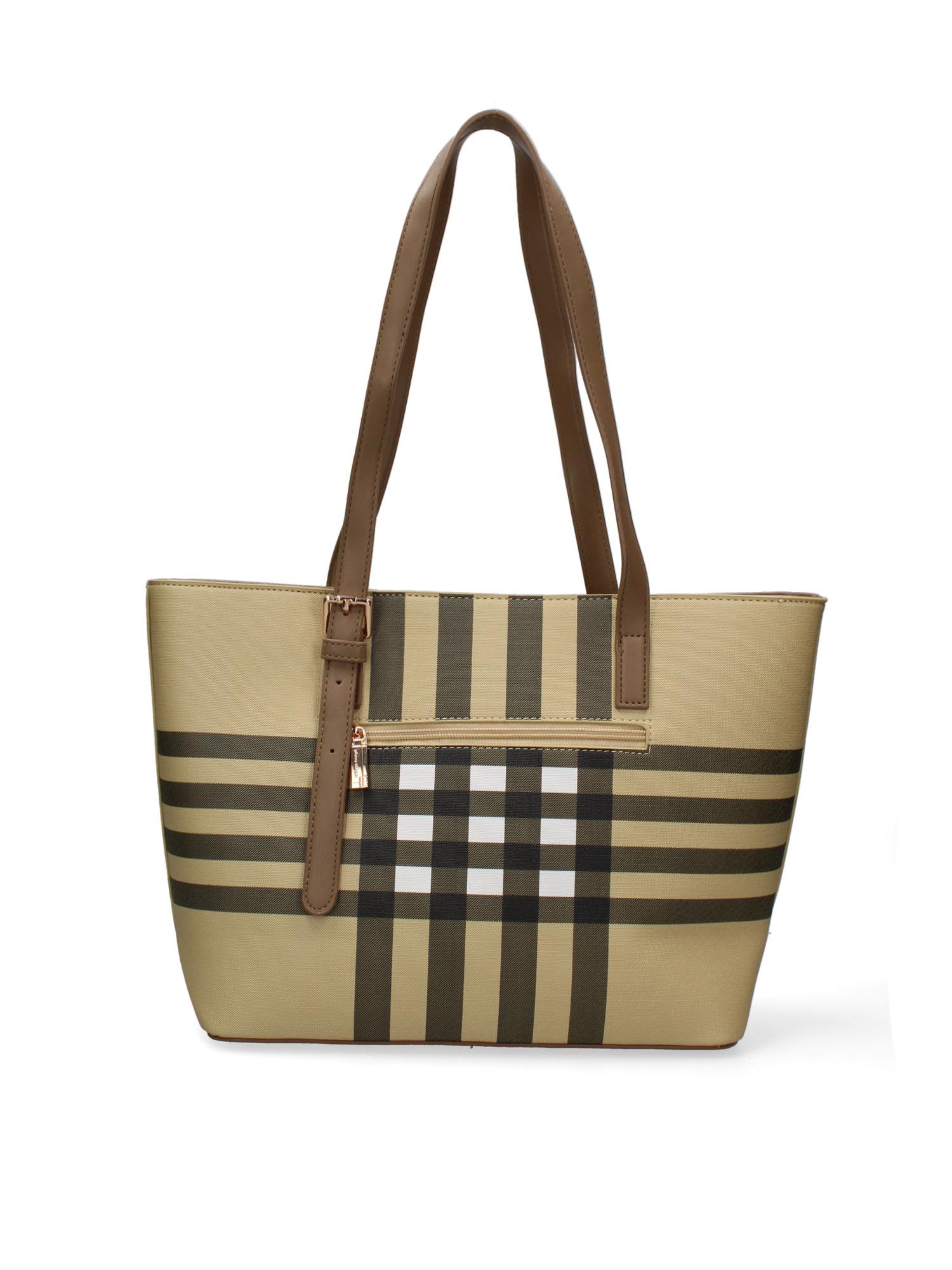 pierre cardin Handtasche mit Karomuster  