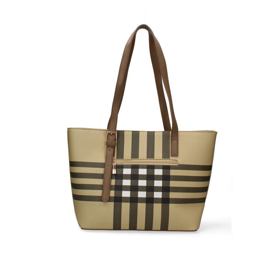 pierre cardin Handtasche mit Karomuster  