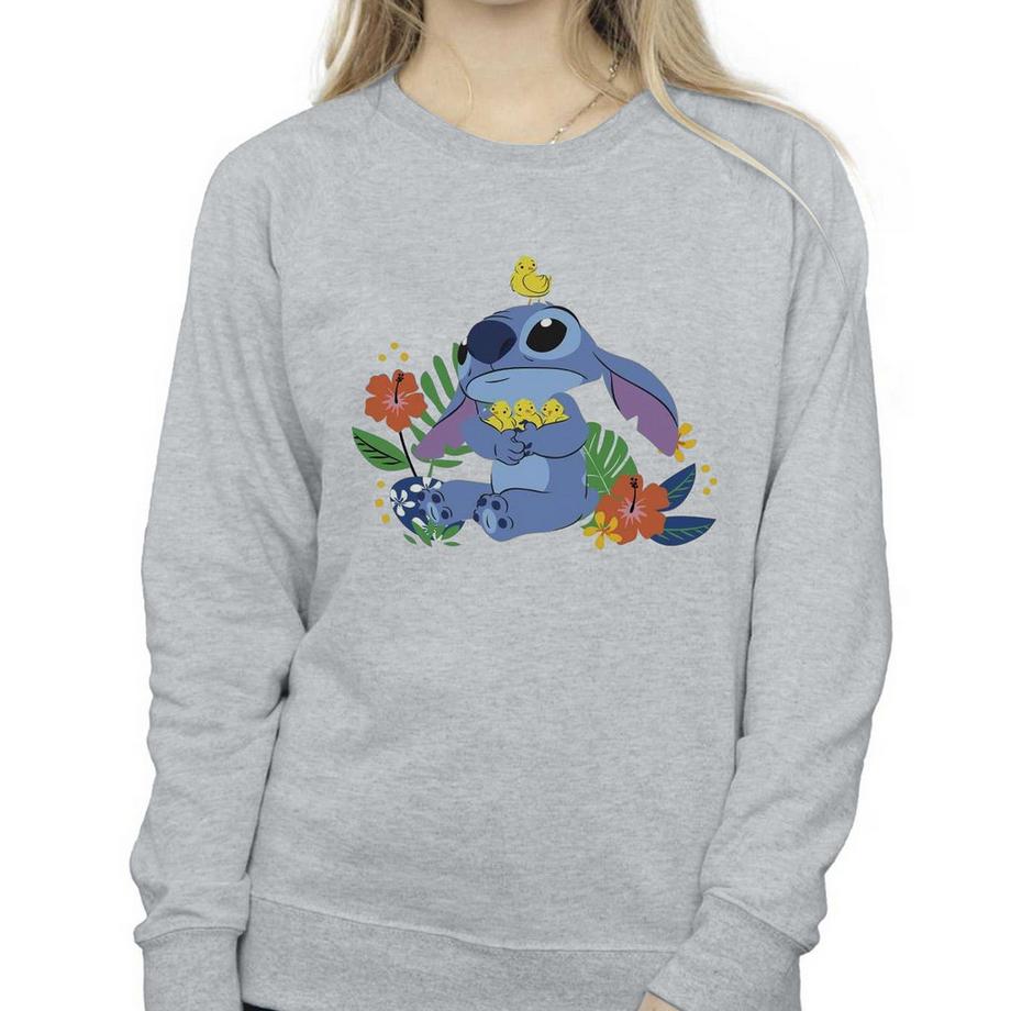 Disney Stitch Grafikdruck Sweatshirt  