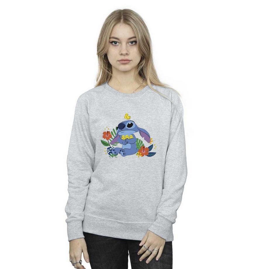 Disney Stitch Grafikdruck Sweatshirt  