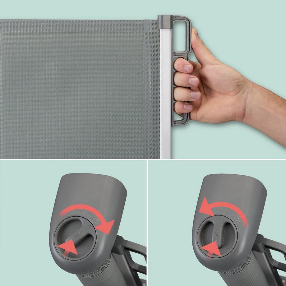 Northix  Einziehbares Sicherheitstor 