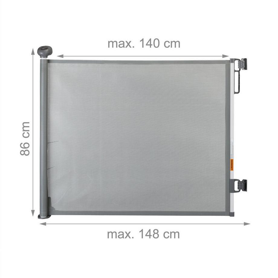 Northix  Einziehbares Sicherheitstor 