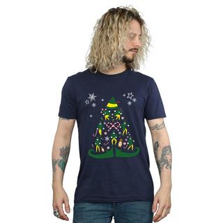 Elf T-shirt Arbre de Noël  