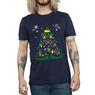 Elf T-shirt Arbre de Noël  