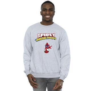 MARVEL Spidey and His Amazing Friends Hanging Upside Down Sweatshirt  