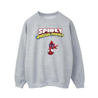 MARVEL Spidey and His Amazing Friends Hanging Upside Down Sweatshirt  